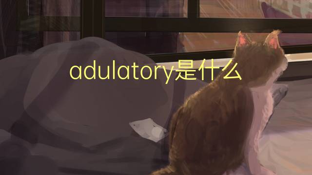 adulatory是什么意思 adulatory的中文翻译、读音、例句