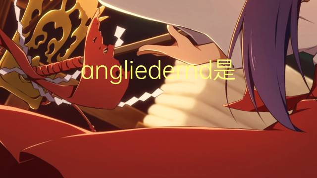 angliedernd是什么意思 angliedernd的中文翻译、读音、例句