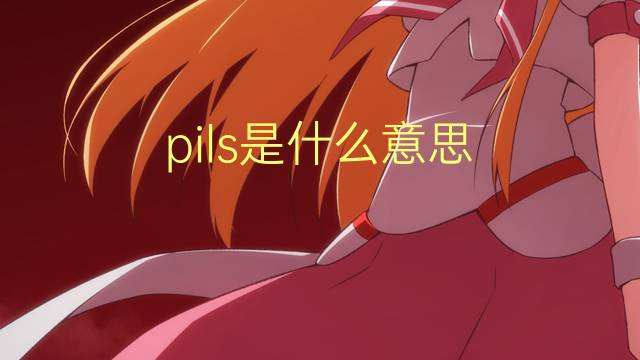 pils是什么意思 pils的读音、翻译、用法