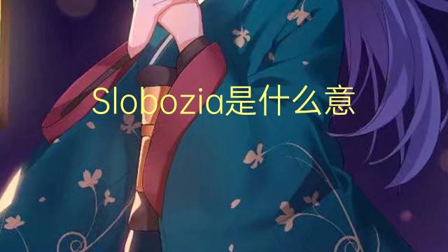 Slobozia是什么意思 Slobozia的读音、翻译、用法