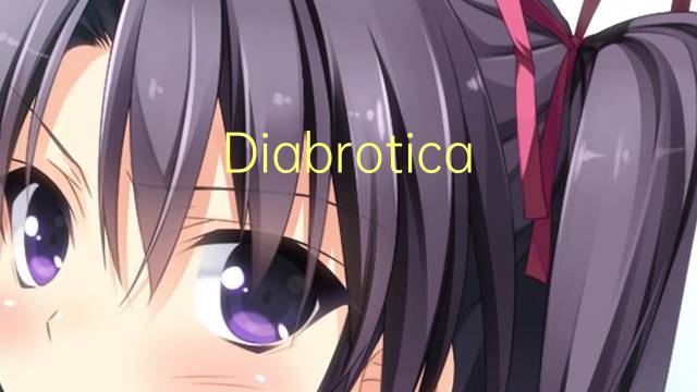 Diabrotica virgifera是什么意思 Diabrotica virgifera的读音、翻译、用法