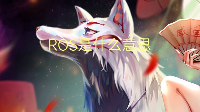 ROS是什么意思 ROS的读音、翻译、用法