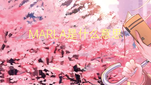 MARLA是什么意思 MARLA的读音、翻译、用法