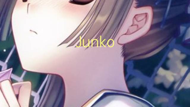 Junko iwao是什么意思 Junko iwao的读音、翻译、用法