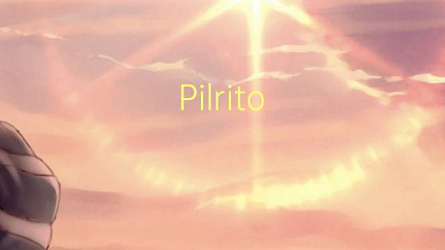 Pilrito-peitoral是什么意思 Pilrito-peitoral的读音、翻译、用法