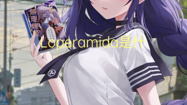 Loperamida是什么意思 Loperamida的读音、翻译、用法