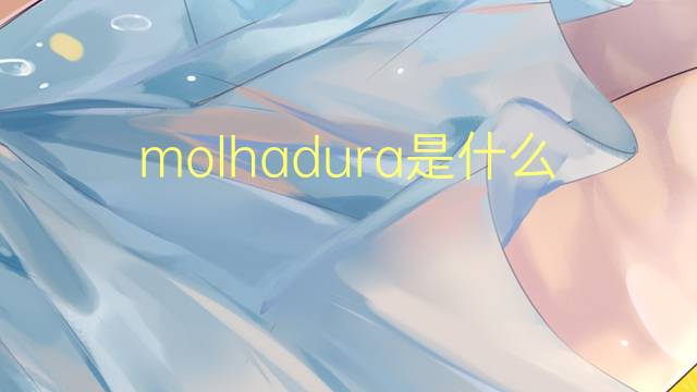 molhadura是什么意思 molhadura的读音、翻译、用法