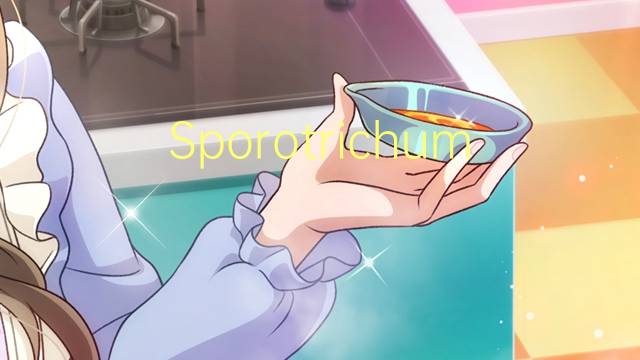 Sporotrichum是什么意思 Sporotrichum的读音、翻译、用法