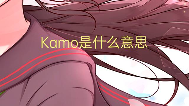 Kamo是什么意思 Kamo的读音、翻译、用法