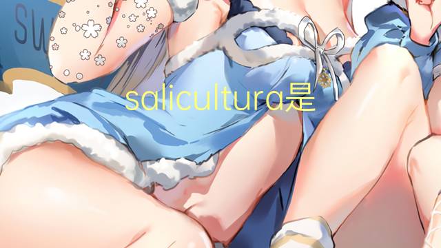 salicultura是什么意思 salicultura的读音、翻译、用法