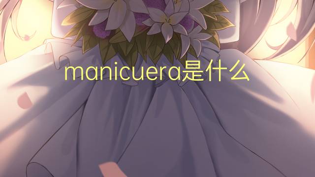 manicuera是什么意思 manicuera的读音、翻译、用法