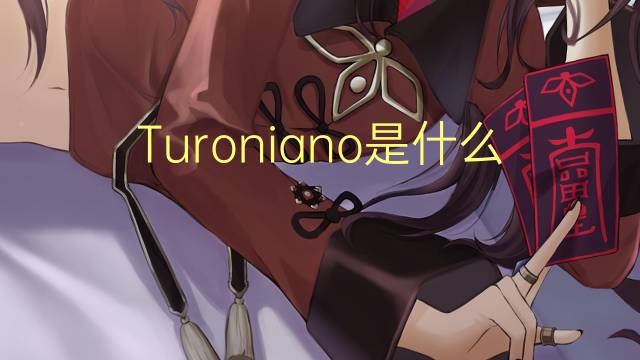 Turoniano是什么意思 Turoniano的读音、翻译、用法