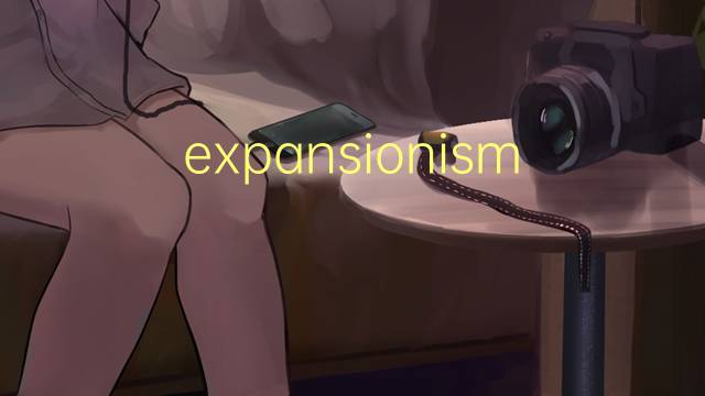 expansionismo是什么意思 expansionismo的读音、翻译、用法