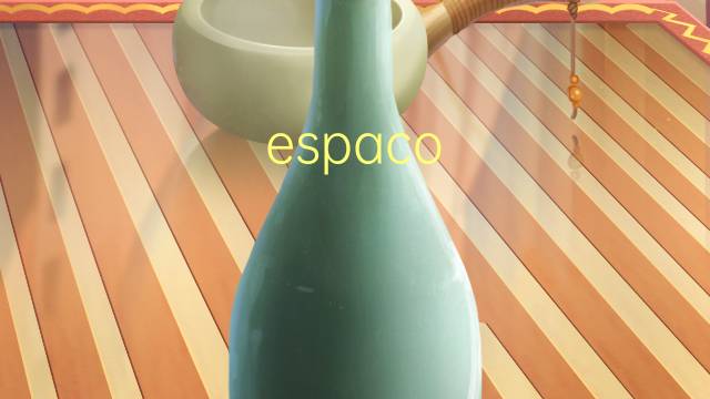 espaco vetorial是什么意思 espaco vetorial的读音、翻译、用法