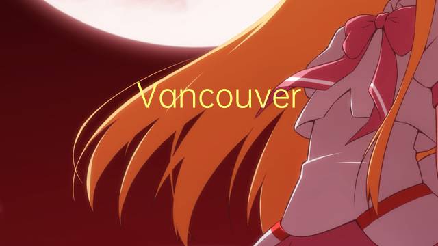 Vancouver Canucks是什么意思 Vancouver Canucks的读音、翻译、用法