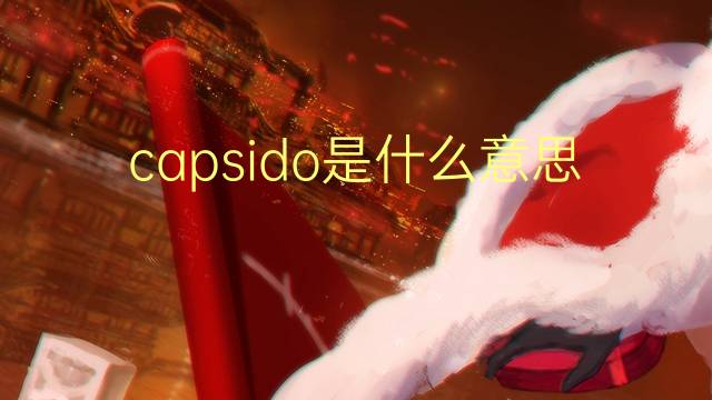 capsido是什么意思 capsido的读音、翻译、用法