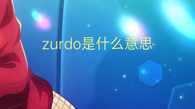 zurdo是什么意思 zurdo的读音、翻译、用法