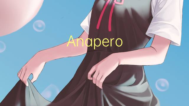 Anapero Yanqui是什么意思 Anapero Yanqui的读音、翻译、用法