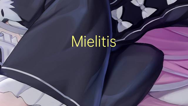 Mielitis transversa是什么意思 Mielitis transversa的读音、翻译、用法