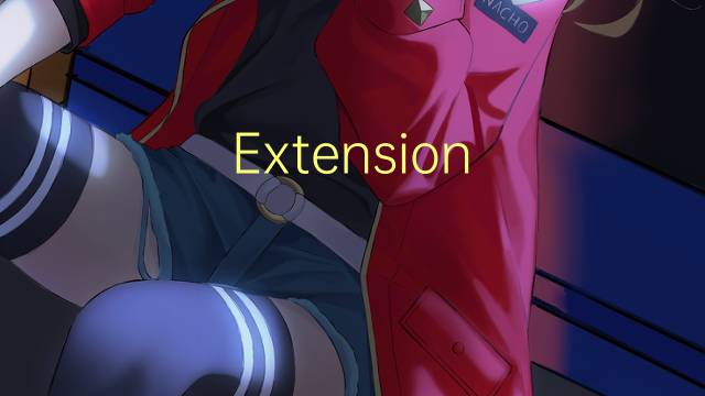 Extension capilar是什么意思 Extension capilar的读音、翻译、用法