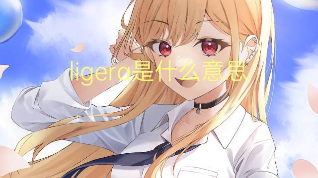 ligera是什么意思 ligera的读音、翻译、用法