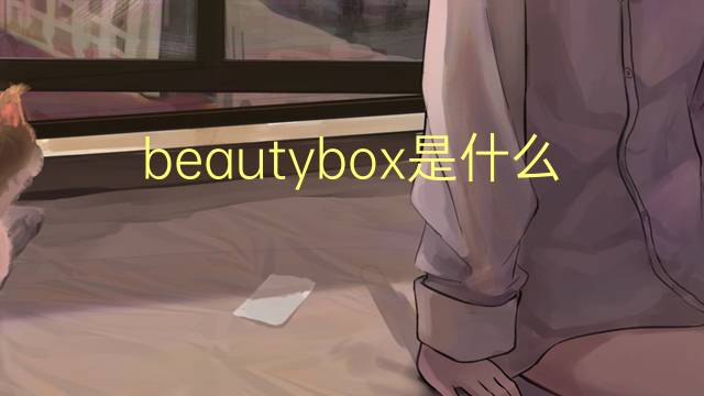 beautybox是什么意思 beautybox的中文翻译、读音、例句